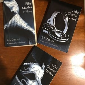 Fifty shades of Grey, three books